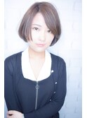 【morio池袋】人気の大人かわいいとろみモードショートボブ