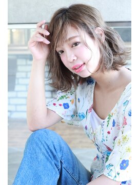 ラビマーニ(Labimani) 【Labimani】切りっぱグレージュボブ☆