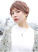 ピンクハイトーンショート