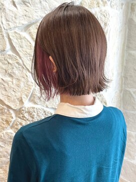 アムネシア たまプラーザ(AMNESIA) ピンキーショート/インナーハイライト/ぷつっとボブ