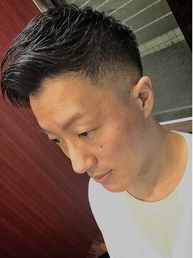 ヒロギンザ 新橋日比谷口店(HIRO GINZA) 王道スキンフェード ウェーブバング