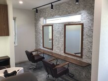 ヘアーサロン シェリー (Hair Salon CHERIE)の雰囲気（2席だけのプライベートサロンです。）