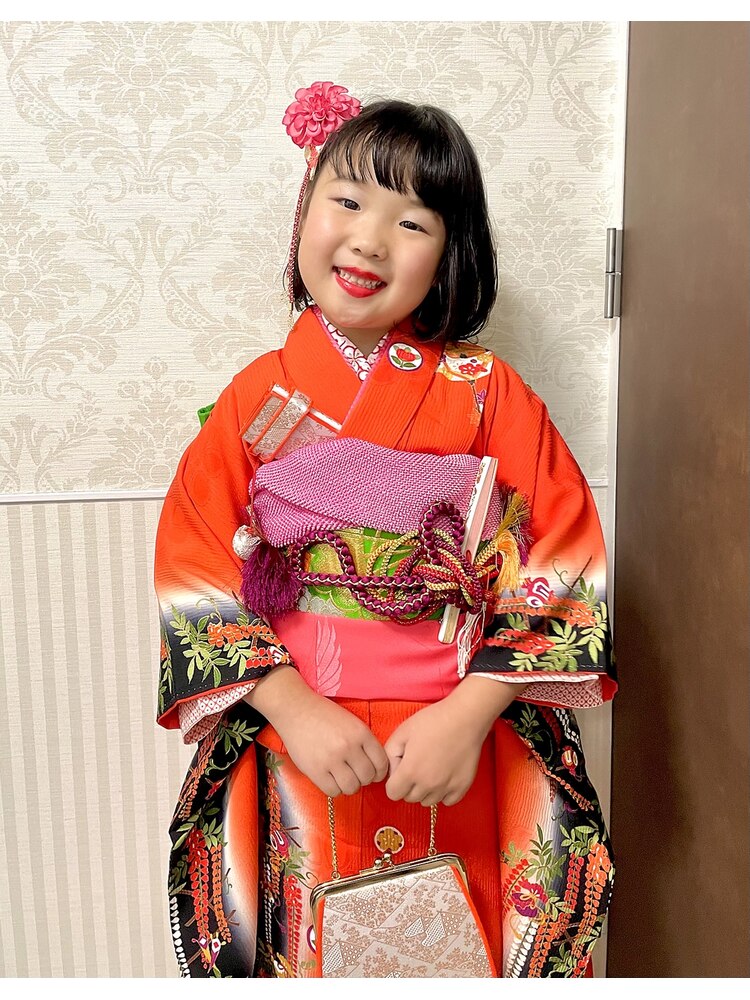 七五三 7歳着付け 帯結び ヘアメイク【quoit 尾花】：L147145811 