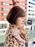 30代、40代人気◎お手入れ簡単　大人可愛いショートボブ　