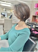 前髪なしハンサムショート
