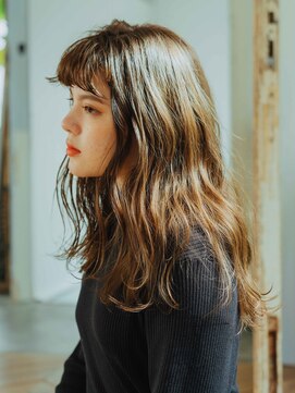 美容室チック 大島店(chic) ゆるロングベージュ［大島/大島駅］