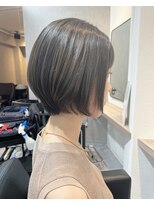 フルール(Fleur)&nbsp;恵比寿 大人韓国風 ショート ショートボブ 前髪カット