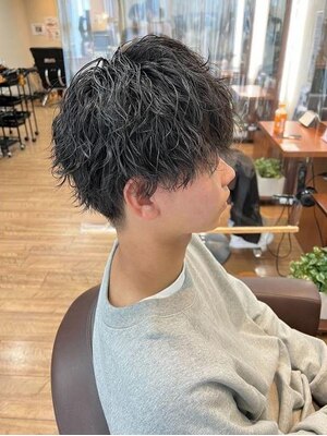 メンズカットも得意なサロン!経験豊富なスタイリストがオンオフどちらもキマるトレンドヘアを提案します☆