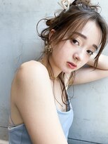 アイティーバイアルバム 藤沢店(IT by ALBUM)&nbsp;後ろでラフアレンジ_ショコラアッシュヘルシースタイル_29125