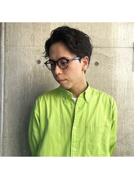 ニコフクオカヘアーメイク(NIKO Fukuoka Hair Make) 「NIKO」ショートスパイラルパーマ　アップバングパーマ福岡天神