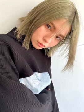 スミス 秋葉原(Smith) 外はねスタイル/大人可愛い/オリーブベージュ