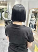 韓国ぱつっとボブ×透明感ブルーブラック【吉祥寺】misaki