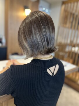 ジャンクス 千葉(junks) ボブ/アッシュブラック/インナーカラー