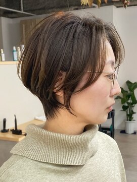 トト 船橋店(toto.) 黒髪/グレーベージュ/レイヤーロング/前髪パーマ[西船橋/津田沼]