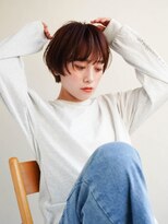 ジュール サウス 新宿南口(Joule South) ミディアムヘア/斜めバング/グレージュカラー/新宿駅