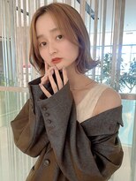 ケーツー エム 京都ラクエ(k-two emu)&nbsp;外ハネボブ*前髪なしボブ*フェイスレイヤー*ナチュラルボブ