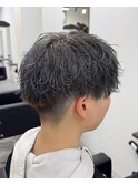 ［BRIGHT］マッシュ×シルバーカラー［静岡/メンズ/静岡駅］
