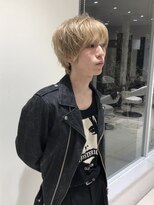 アース コアフュールボーテ ふじみ野店(EARTH coiffure beaute)&nbsp;ハイトーンカラー_ケアブリーチ_メンズパーマ_波巻きパーマ