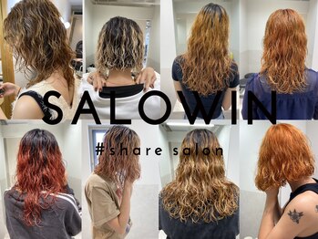 サロウィン 那覇店(SALOWIN)の写真/ブリーチ毛でも綺麗なパーマが出来るスタイリストが在籍！パーマは経験豊富なスタイリストにお任せを！