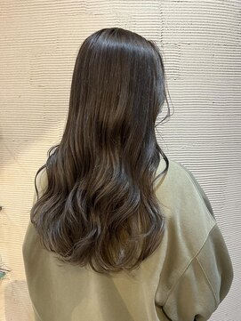 リフレアンドケア ミチ 幸町店(refre&care MICHI) 【MICHI refre福光柚香里】ブリーチ有アッシュグレー