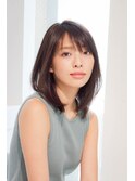 髪質改善×オリーブグレージュチョコレートブラウンミニマルボブ