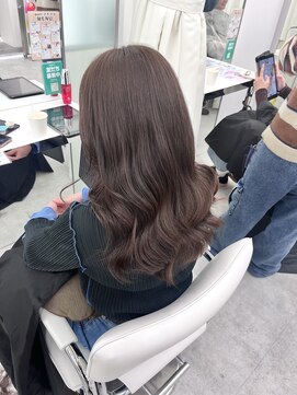 ブラウン(Brown) ブリーチなしダブルカラー♪ショコラベージュ
