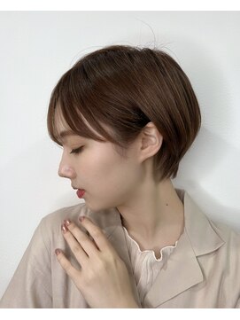 ウィローズ(WILLOW'S) 大人可愛い20代30代40代黒髪前下がりショートボブ丸みショート◎