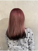 ピンク×ブラック