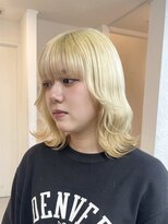 ミーム 原宿 表参道(meme)&nbsp;ホワイトブロンドカラー