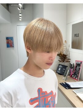 メンズペレ 渋谷(MEN'S PELE) ニュアンスパーマ/韓国マッシュ/スパイキーショート/渋谷