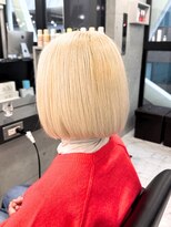 エンディアリング 東銀座(Endearing)&nbsp;★レイヤーカット イメチェン 美髪 ホワイトブロンド