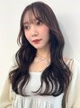 アッド バイ ケーツー(add by K-two)&nbsp;気分転換に韓国風暗髪☆顔まわりのデザインカットもおすすめ♪