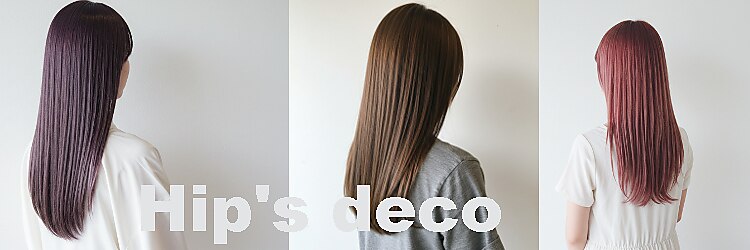 ヒップスデコ(Hip's deco)のサロンヘッダー