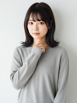 オッジ 六本松店(oggi) 艶やかくびれボブ