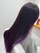 アントワープヘアー 知多半田駅前店(Antwerp hair)&nbsp;パープルバレイヤージュ