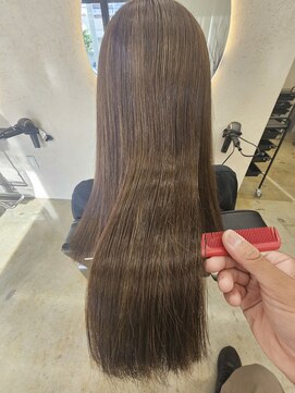 エイト チャタン 沖縄北谷店(EIGHT chatan) お客様スタイル_ブリーチ履歴×髪質改善【EIGHT　北谷　荒井】