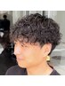 メンズカット+ダウンパーマ+各種パーマ￥12100[松本駅前/メンズサロン]