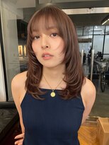 カイラ(KAILA)&nbsp;【大人の抜け感】透けブラウン×レイヤーミディ◎杉本