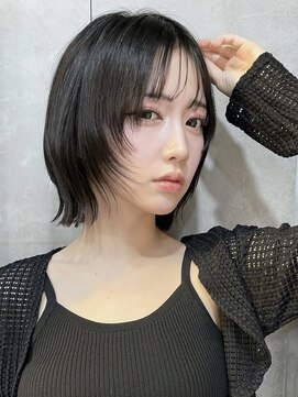 トルネード(TORNADO) 面長レイヤーボブ シースルーバング M20251123