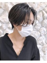 モアナ バイ ヘッドライト 大和店(Moana by HEADLIGHT) Moana#ハンサムショート#くびれショート#ハイライト