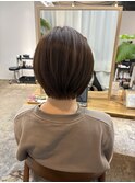 【江幡担当】春に向けて柔らかベージュ×すっきりショート