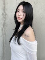 ニューヨークニューヨーク 垂水店(NYNY)&nbsp;韓国風ｘシースルーバングｘエギョモリｘタンバルモリｘレイヤー