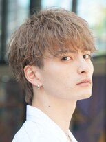 フィフス 大分(fifth)&nbsp;大分シャドウパーマメンズカットラウンドマッシュツーブロック