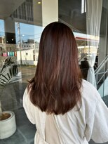 ビーグレイス パティオ&nbsp;柔らかブラウンカラー×20代レイヤースタイル