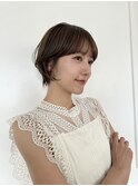【ZEST中野/KOTOMI】オリーブグレージュ/ショートカット