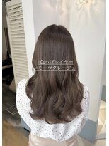 ローネス 銀座(LONESS)&nbsp;20代30代40代大人可愛い　レイヤーカット　モーヴグレージュ