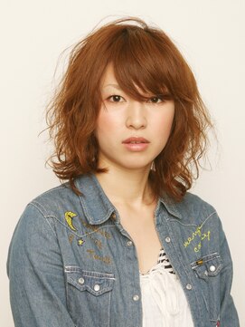 ラグーンヘアー(Lagoon hair) ラフカール＆重バング♪