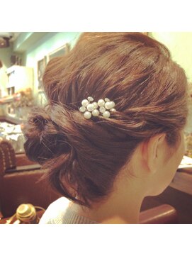 ヘアーサロン リノ(Hair Salon Lino) ふんわりルーズなまとめ髪
