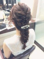 ケンジ 南林間(KENJE) 編み込みアレンジ