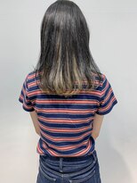 テトヘアー(teto hair) medium(インナーカラー、グレージュ、デザインカラー)